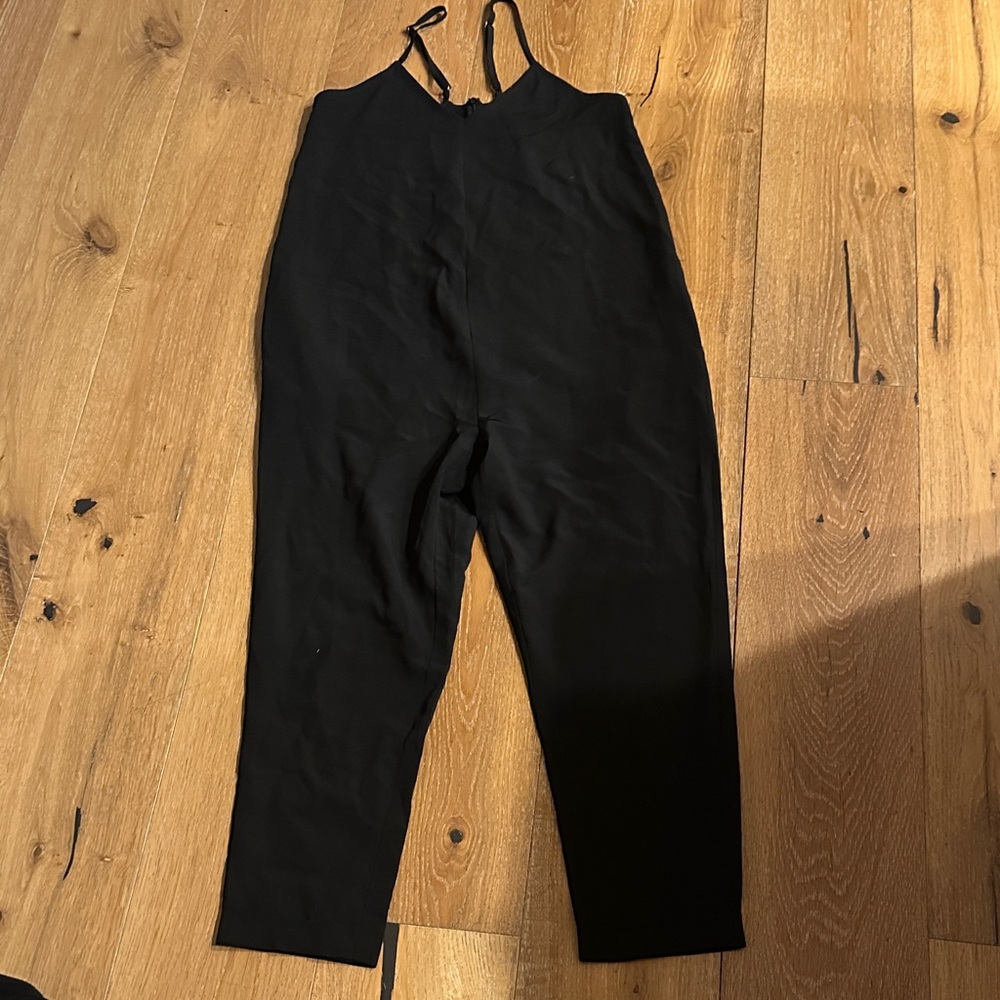 Hatch (Maternity, post partum) Black Sleeveless Jumpsuit